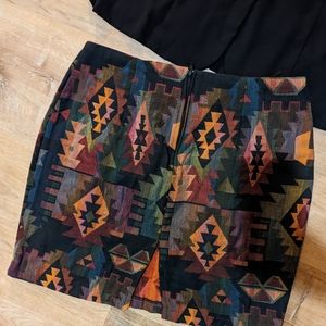 Vintage Western skirt suit